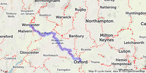 Cotswold Line cycle route cycle.travel