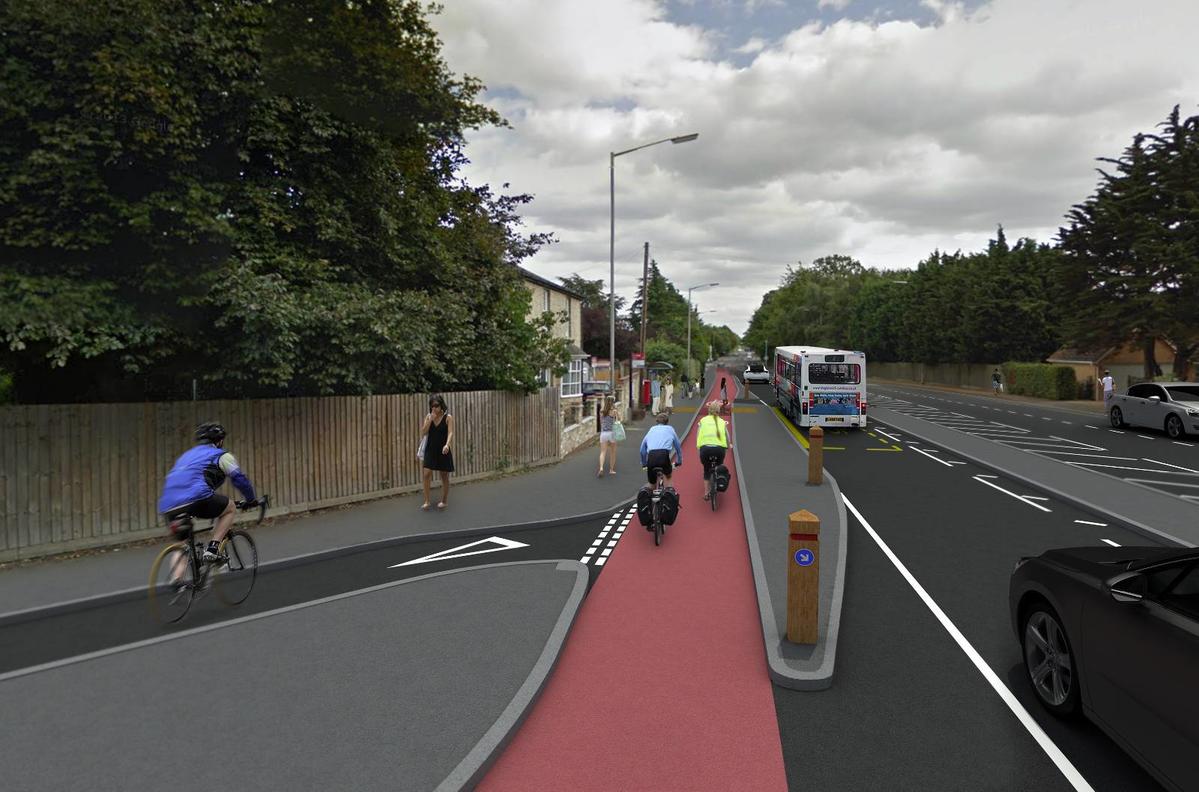 Cambridge bike lanes finally approved Cambridge cycle.travel