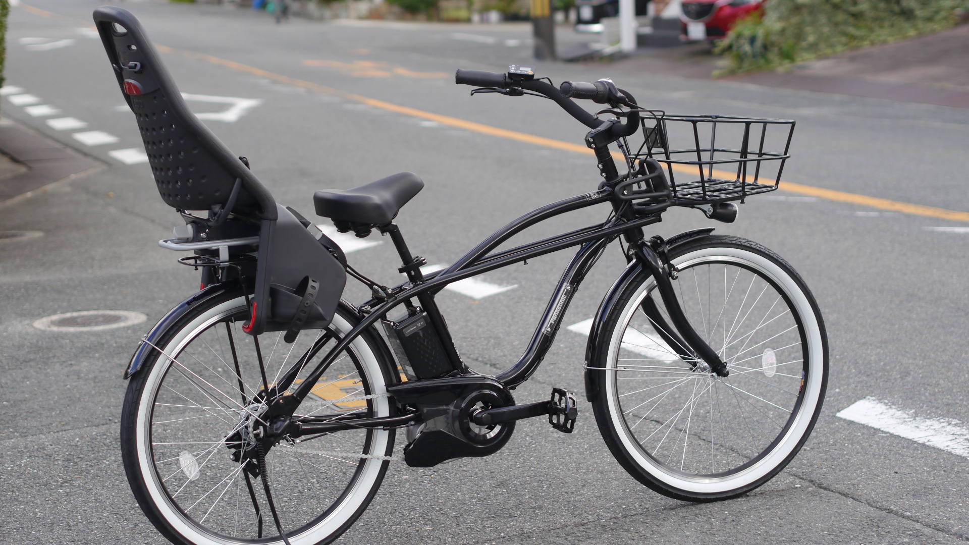 Panasonic BP02 に チャイルドシート取付ました ブログ☆「CycleFlower/サイクルフラワー」枚方市の自転車屋さん