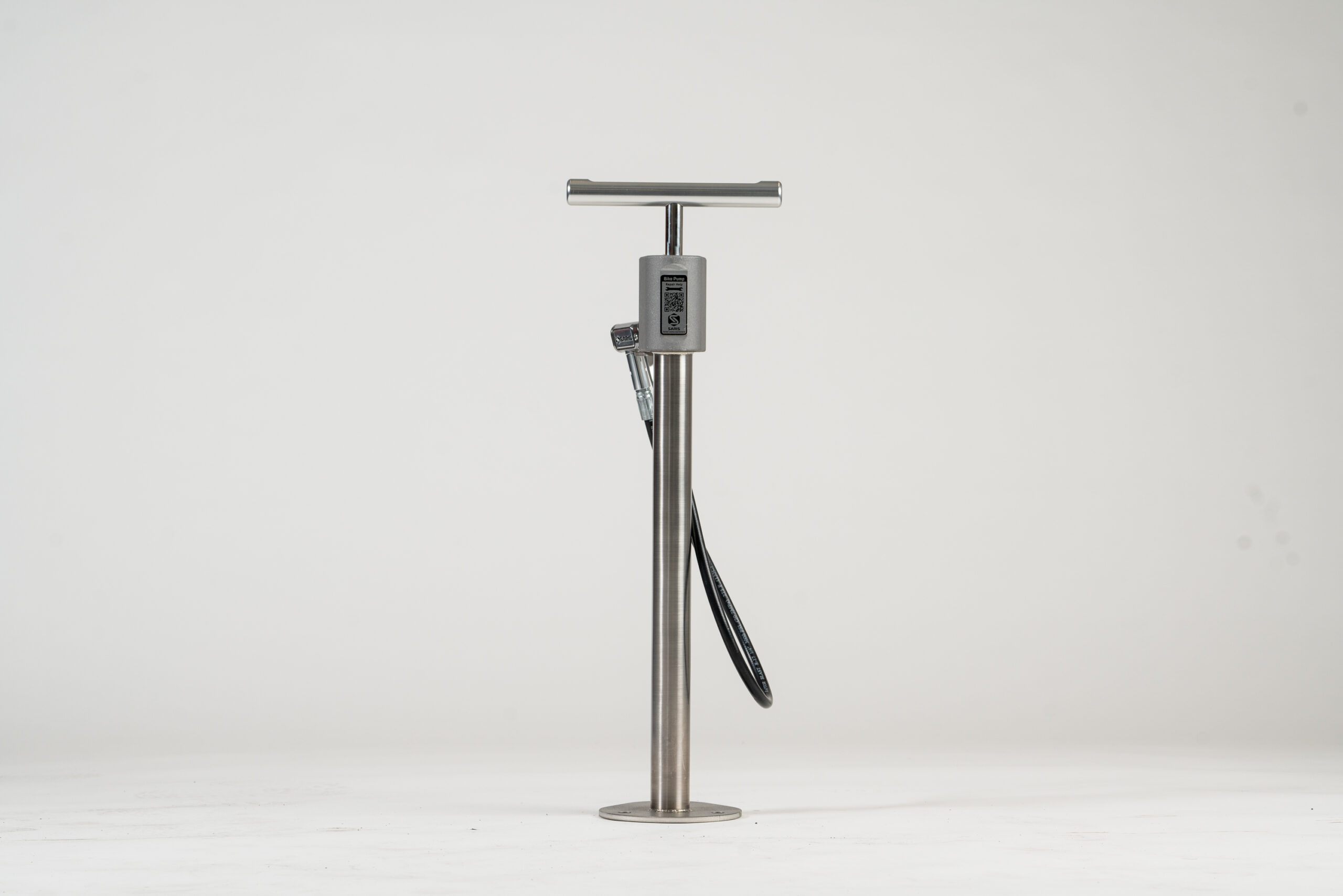 Compact Public Bike Pump Cyclehoop