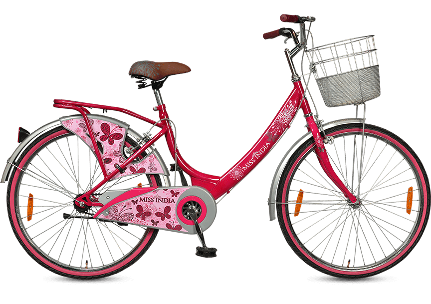 Hero Miss India Gold 26T Pink Ladies Girls Bicycle CycleNavy