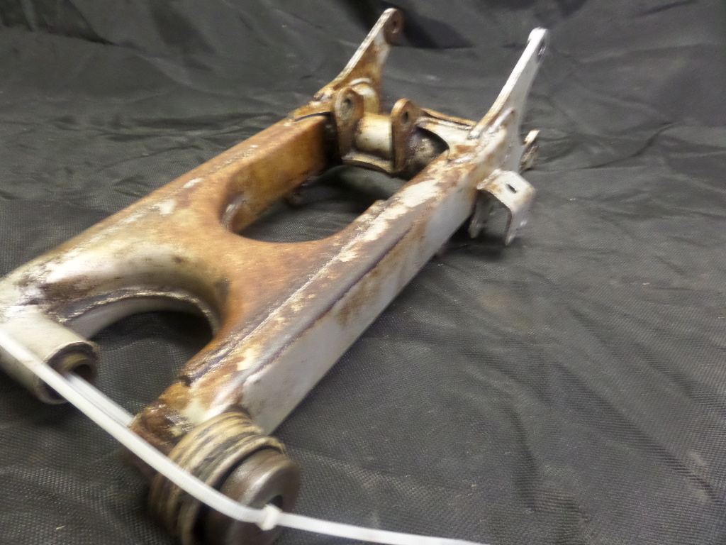 1989 YAMAHA BLASTER SWING ARM FORK FRAME SUSPENSION PIVOT REAR eBay