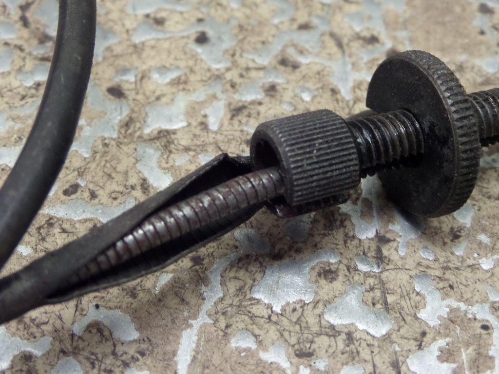 1996 SUZUKI QUADRUNNER 250 CHOKE CABLE and other Used Motorcycle Parts