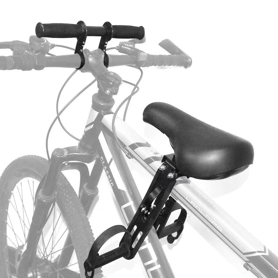 Front Mounted Children's Bike Seat with Handle Bar