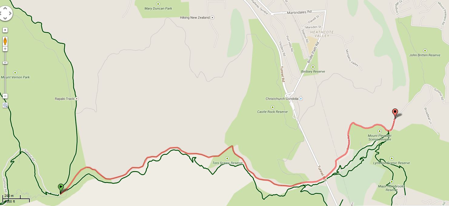 Another Summit Rd section open for cycling Cycling in Christchurch