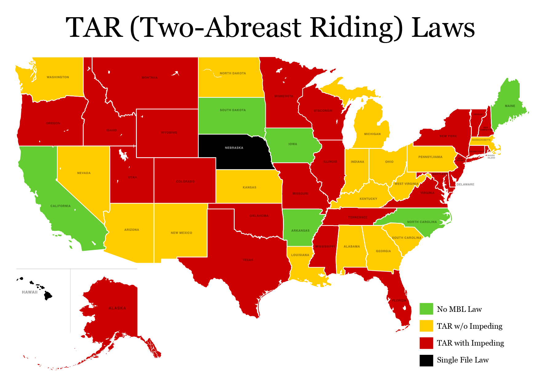 U.S. Bicycle Laws by State CyclingSavvy