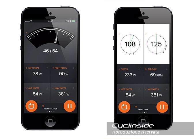 Powertap Mobile ecco l'app che analizza la pedalata dai pedali P1