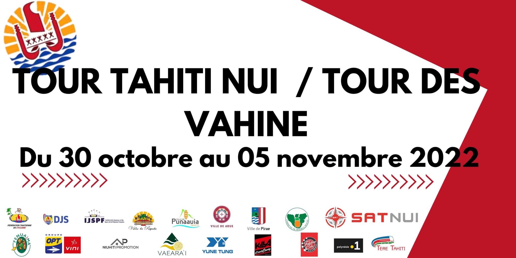 Tour Tahiti Nui & Tour des Vahinés CRCNC