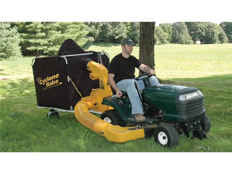 The best performing lawn in leaf vac on the market Cyclone Rake