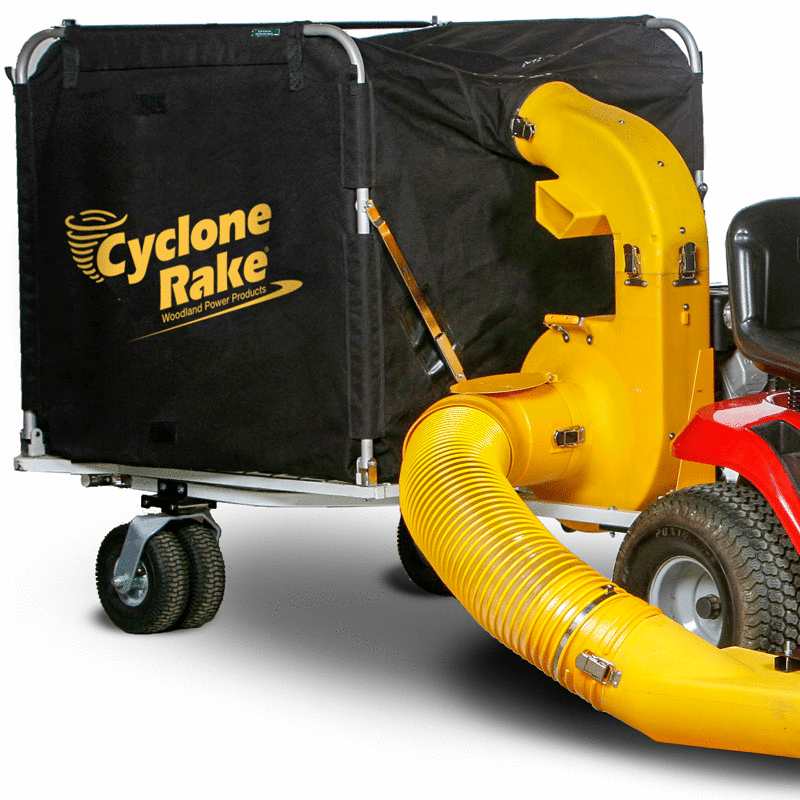 The best performing lawn in leaf vac on the market Cyclone Rake