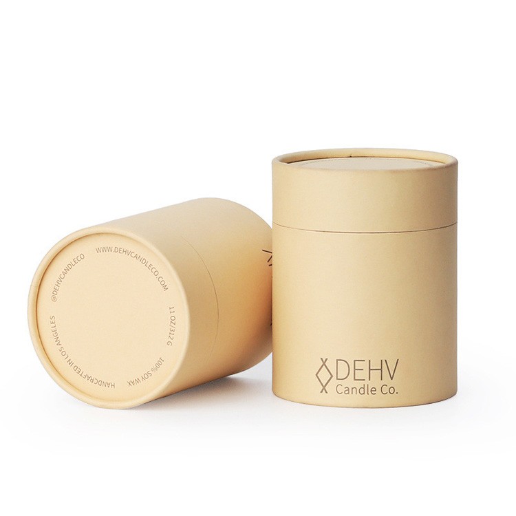 Custom Candle Aromatherapy Bottle Cylinder Tube Packaging
