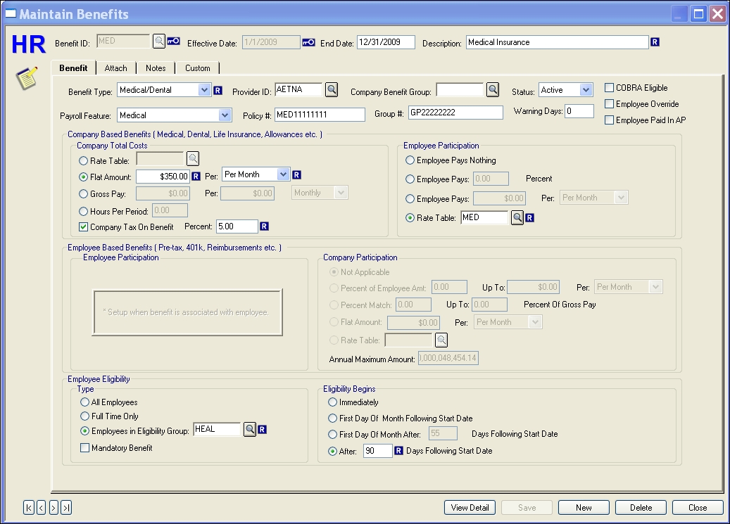 Human Resources Software CYMA
