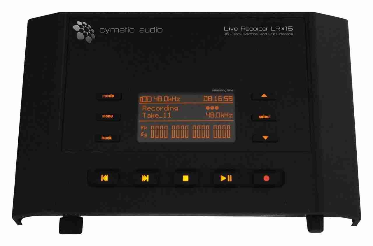 LR16 Live Recorder Cymatic Audio
