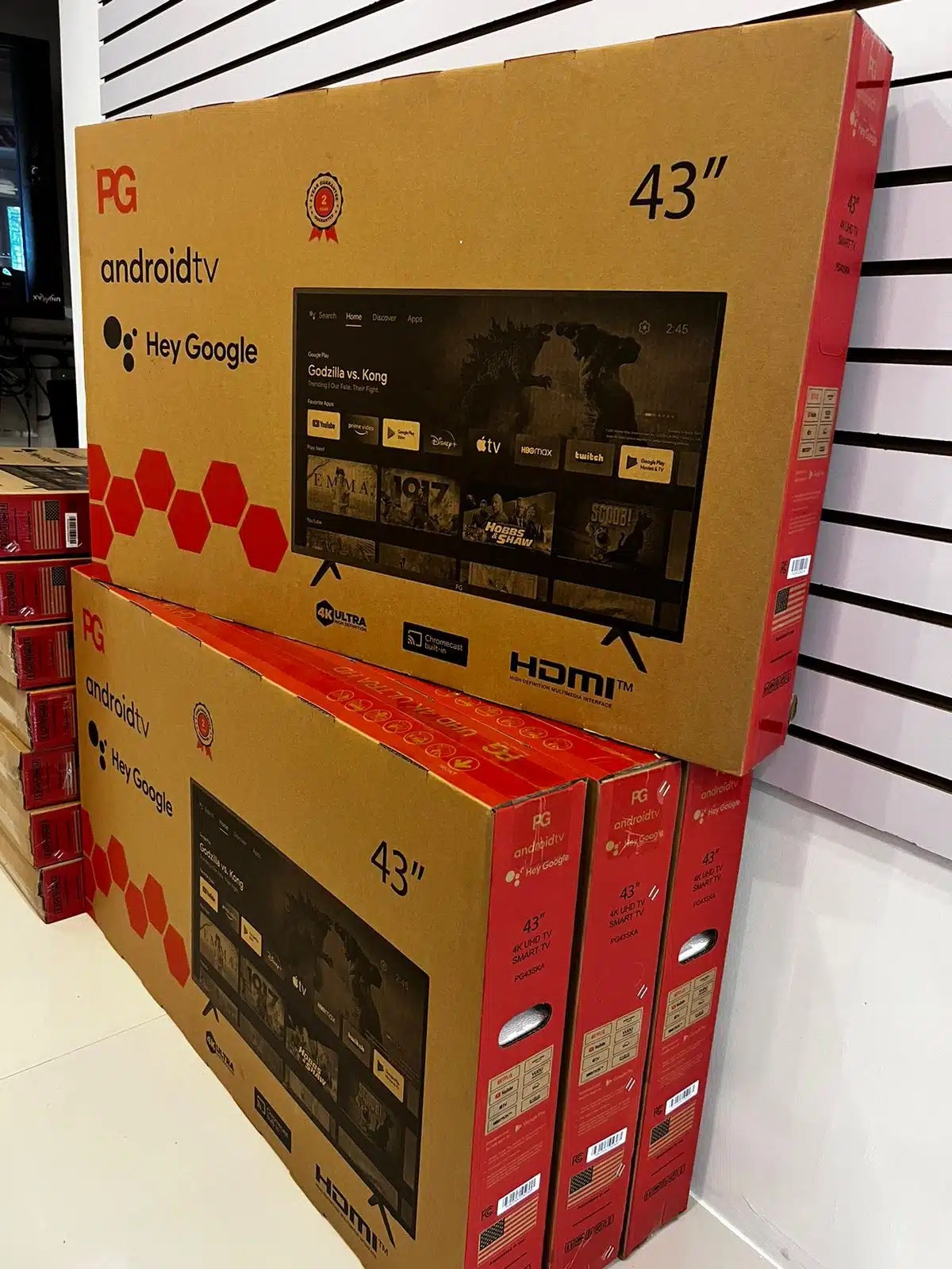 Televisor Smart power green PG43SMA 43´´ UHD 2K Y 4K ANDROID 11 C&M