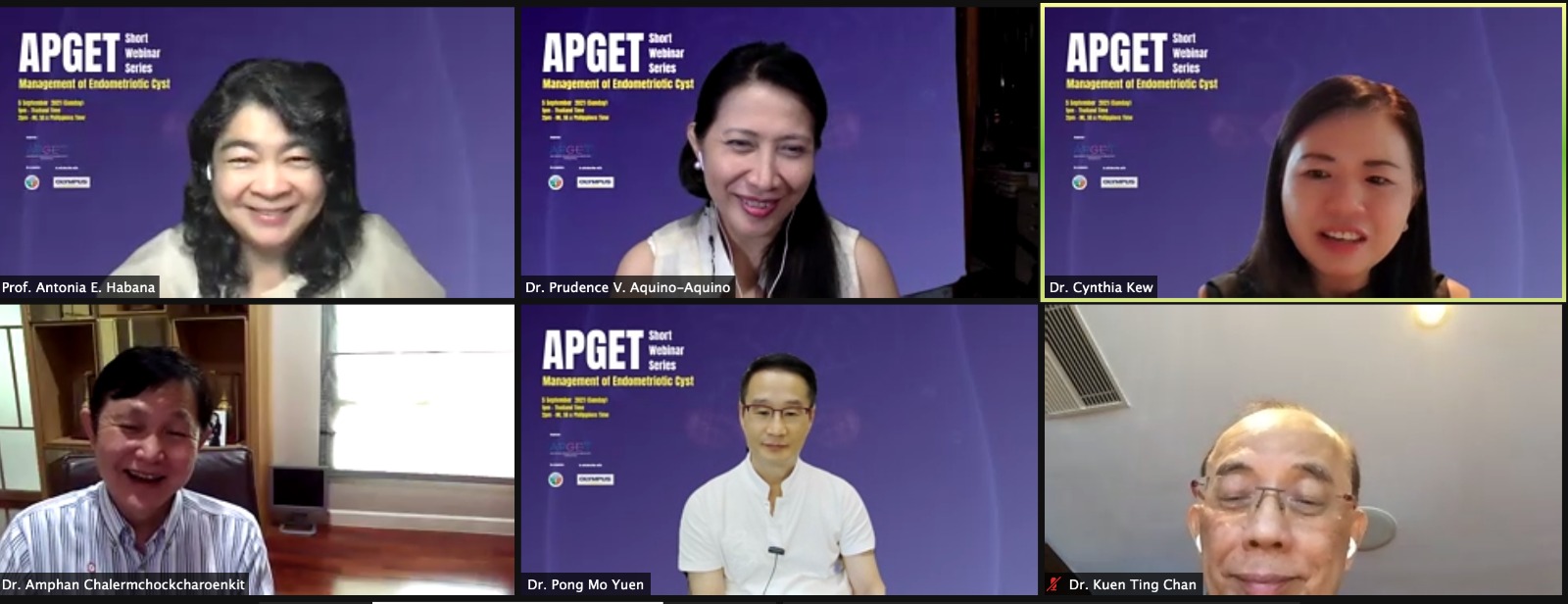 APGET Short minar Series Management of Endometriotic Cyst Cynthia