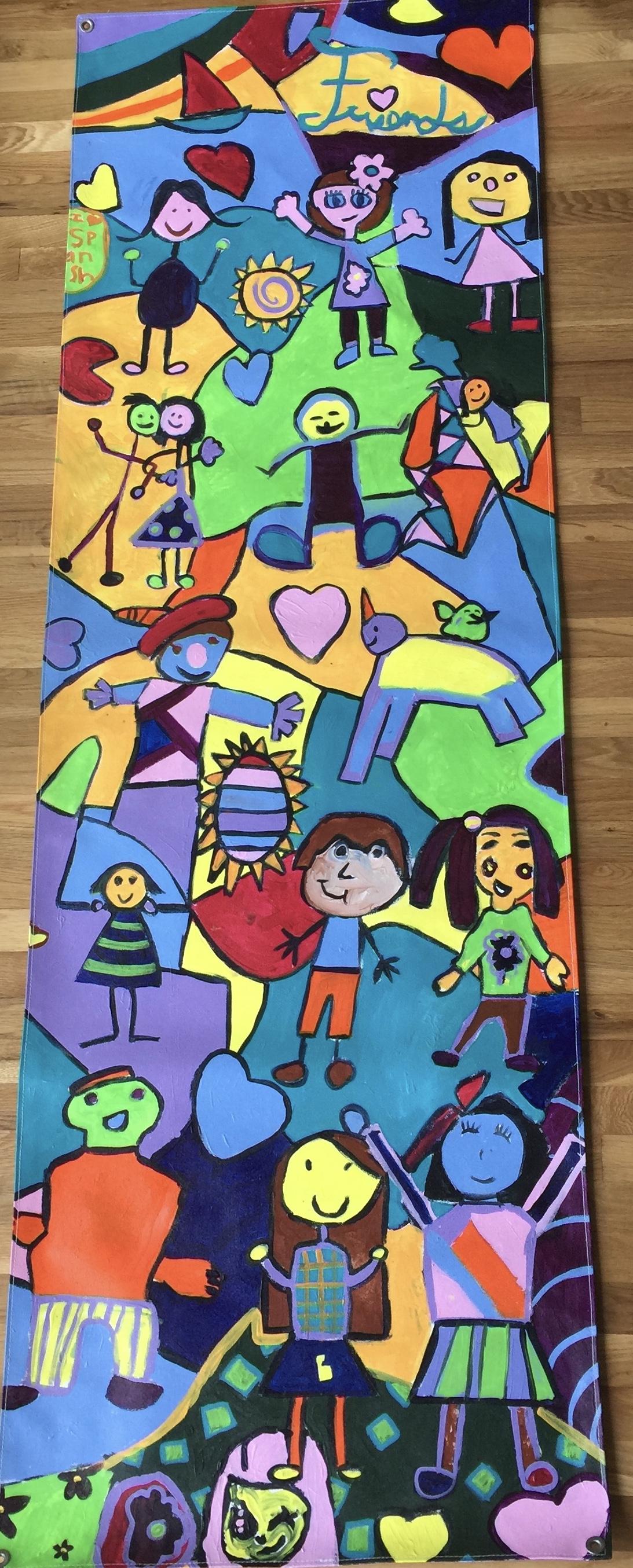 Student Mural at Ordway Elementary Cynthia Lait