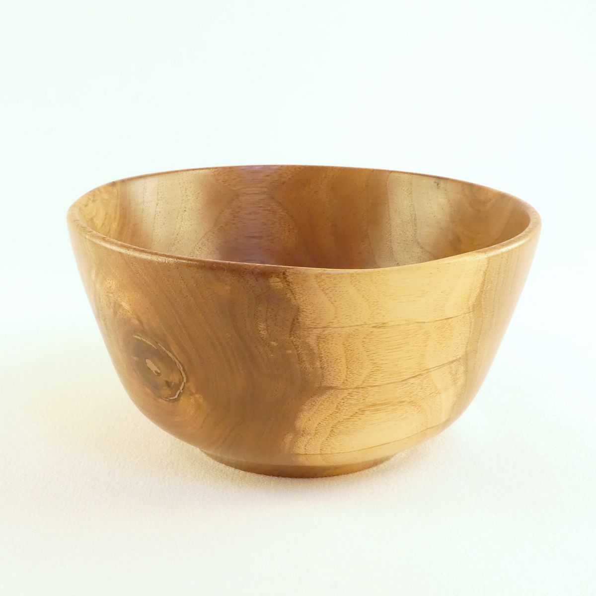 Hand Turned Black Walnut Wood Bowl Cynthia Wood Spinner