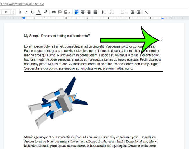 How to Remove Page Numbers in Google Docs