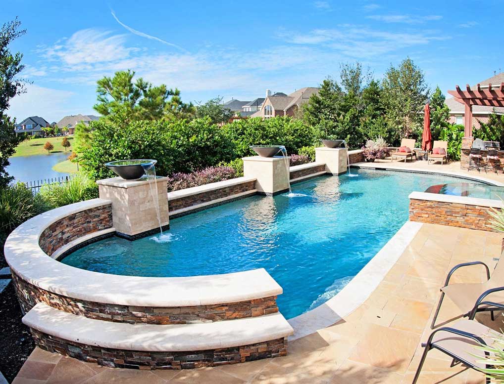 Cypress Pool Builder Houston Custom Pools Katy Pool Design