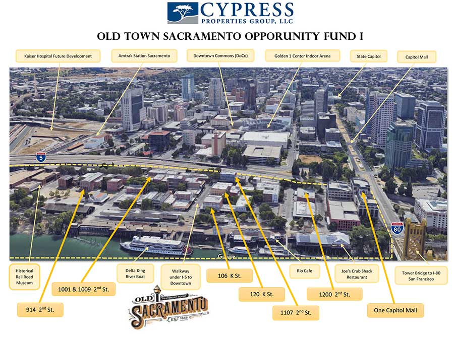 Old Sacramento Waterfront Properties Cypress Properties Group LLC