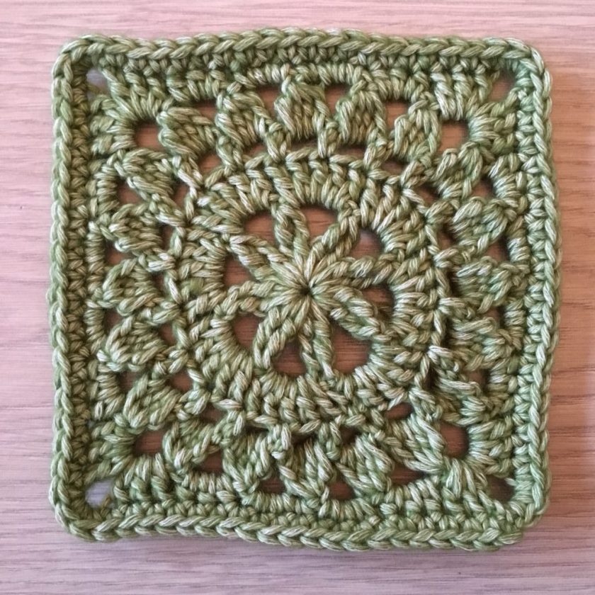 Free Granny Square Crochet Pattern 4 Floral Motifs Cypress Textiles