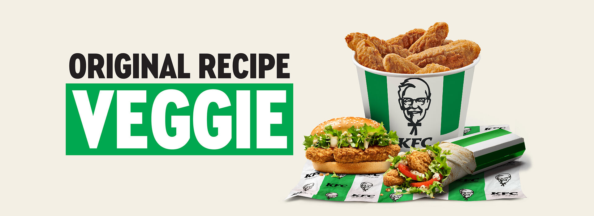 New VEGGIE menu at KFC CyprusEats
