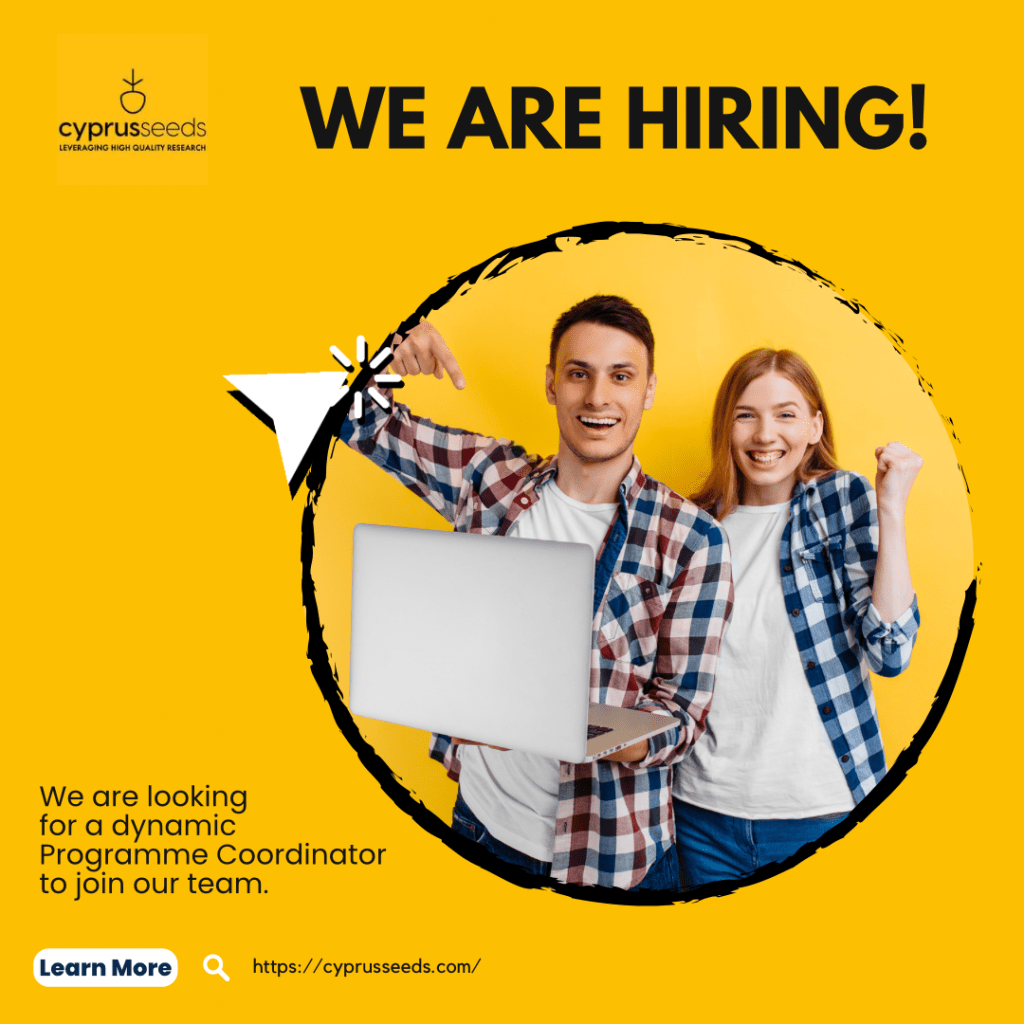 We are hiring! Cyprus Seeds