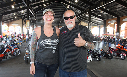 Daytona Bike Week. The Perewitz Ultimate Custom Motorcycle Paint Show. at Cyril Huze Post