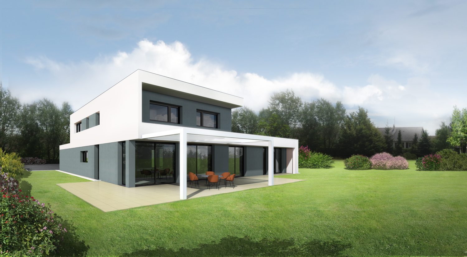 Construction d’une maison individuelle à Chambray les Tours (37