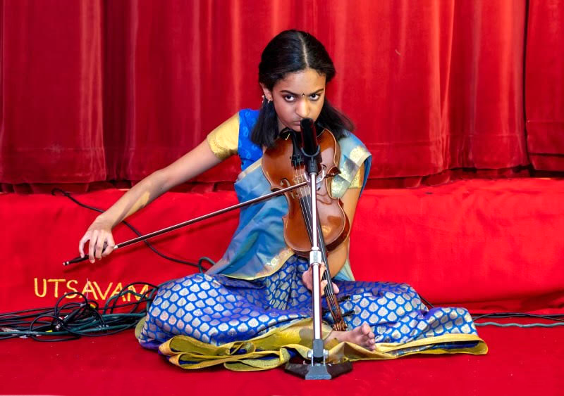 How Indian Classical Music Connects CYSO Violinist with Her Heritage