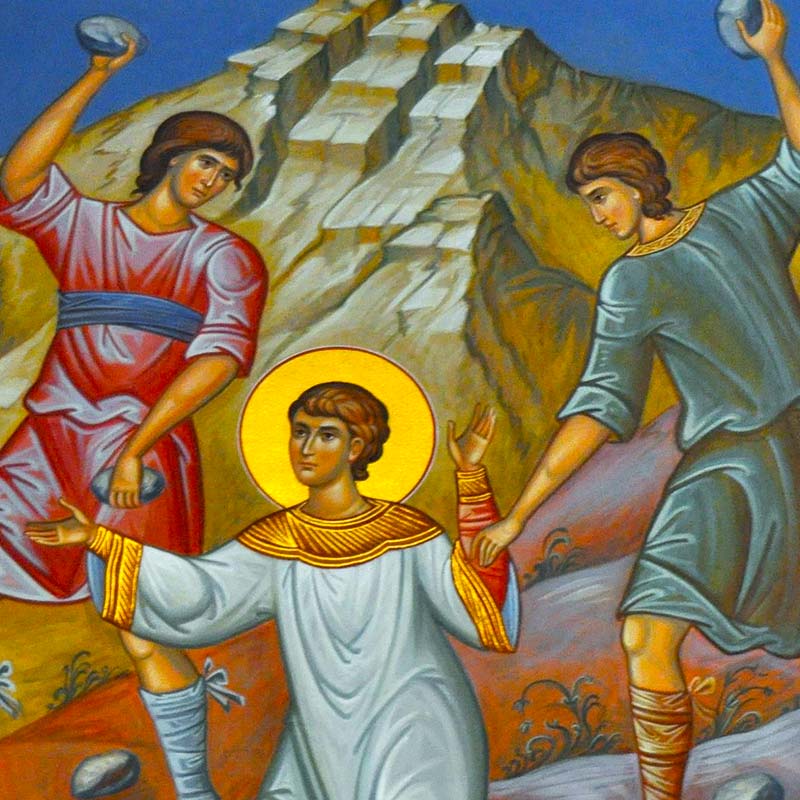 Feast Of Stephen Christmas Carol Feast of St. Stephen second day of Christmas The National Shrine of