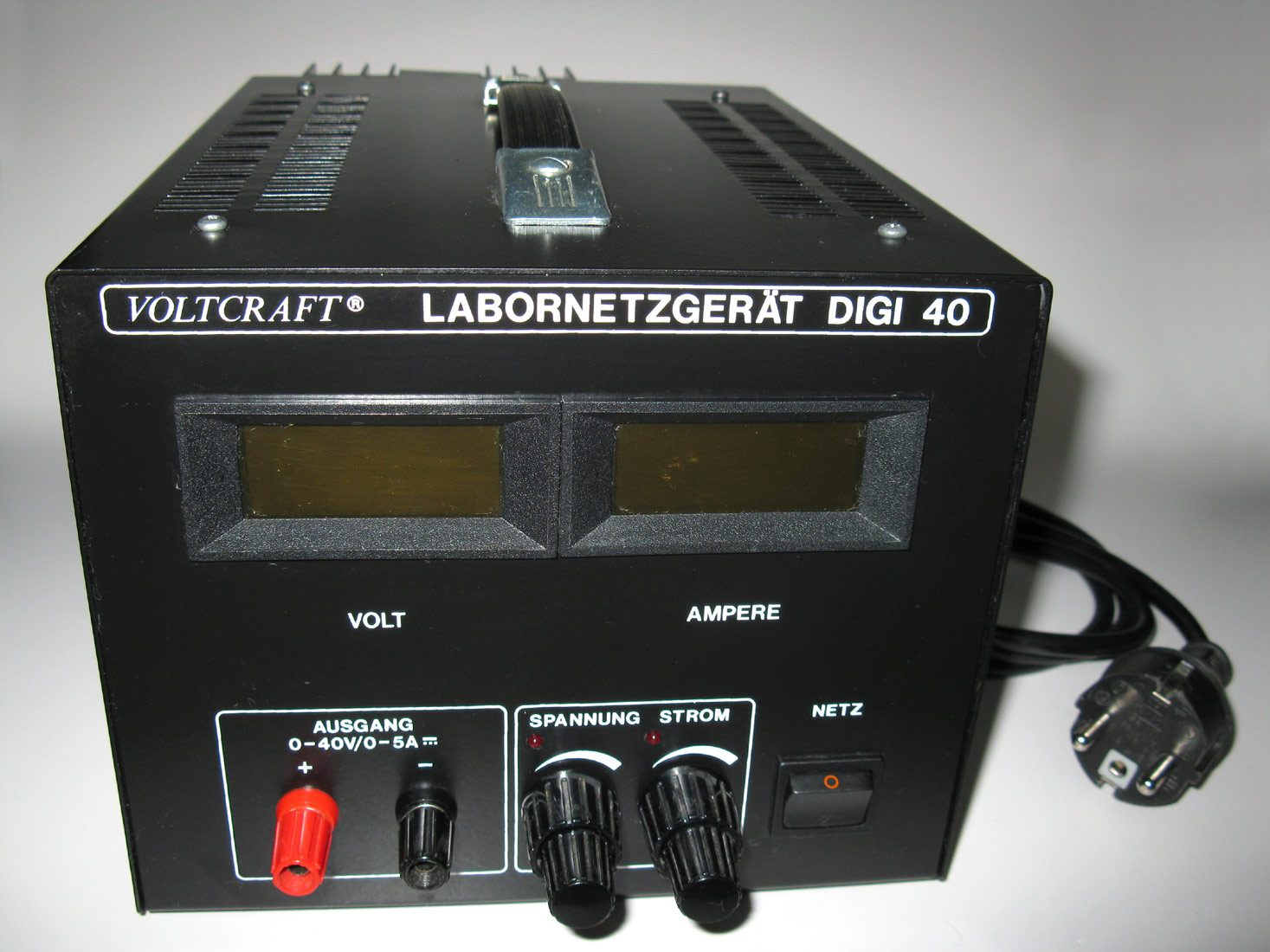 Voltcraft Labornetzgerät Digi 40, steuerbar 0-40V, 0-5A, Gleichstrom