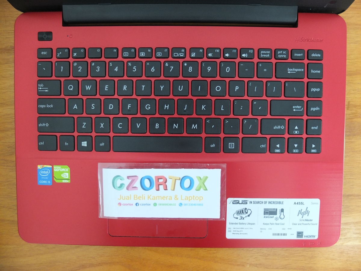 Asus A455LF Core i5 5200U NVIDIA 930M 2gb Istimewa JUAL BELI KAMERA