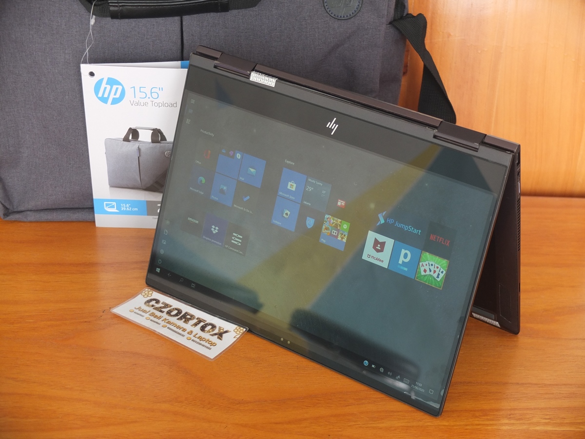 Hp Envy X360 Convertible AMD Ryzen 7 2700U Ram 8gb umur 4 Bulan JUAL