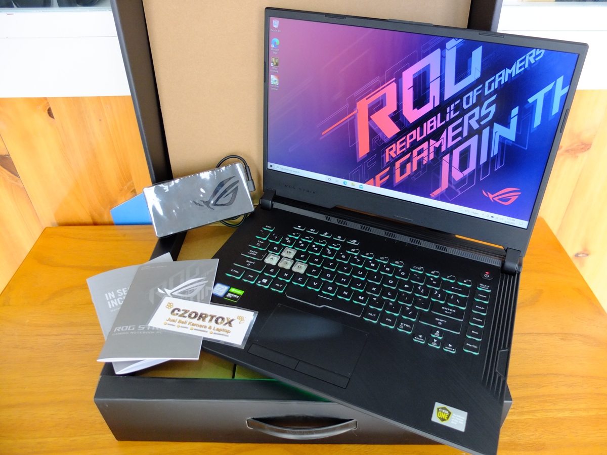 Asus ROG G531GD Ci5 9300H Ram 16gb SSD 512gb GTX 1050 Masih Garansi