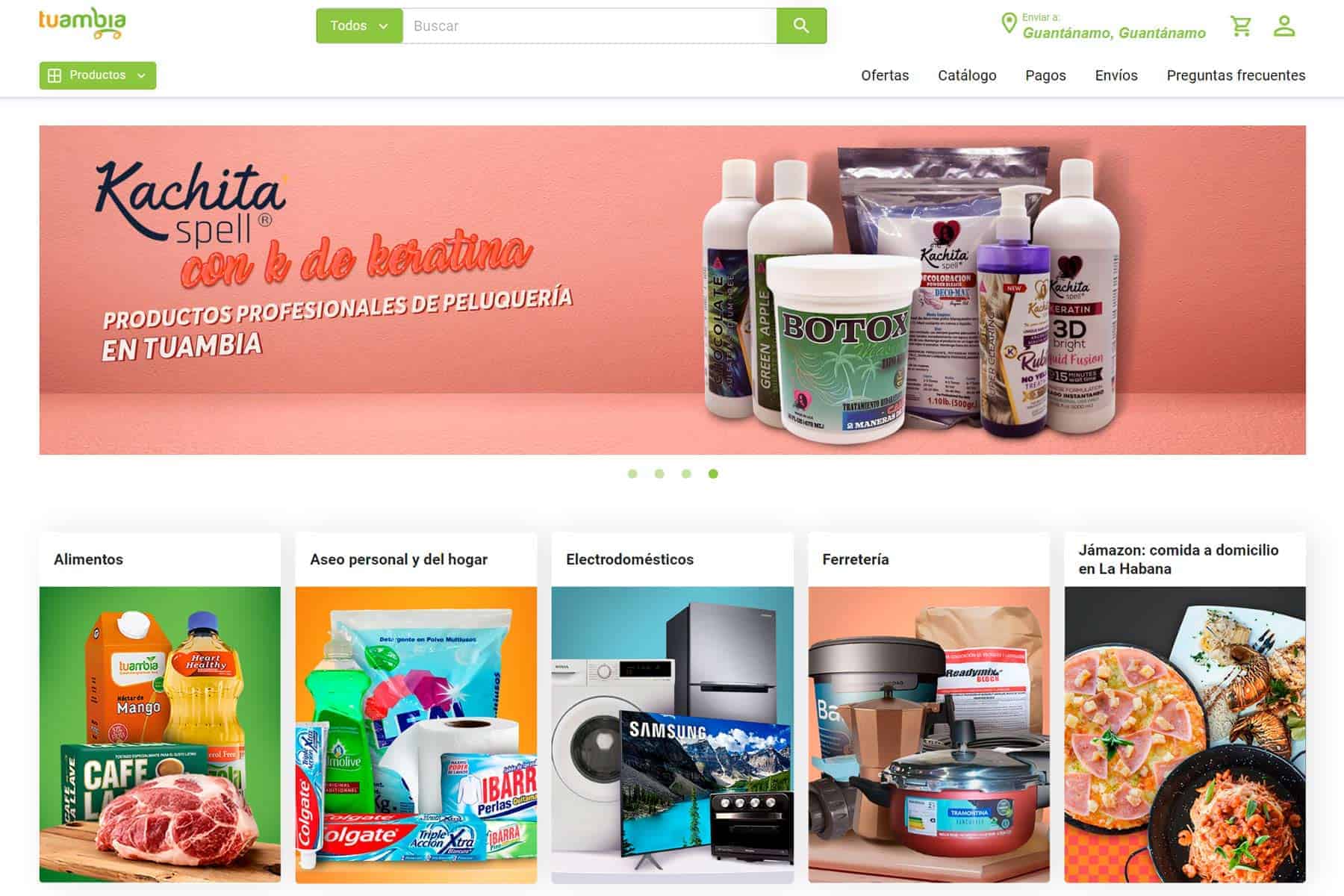 Tuambia Tienda Online con Envíos a Cuba
