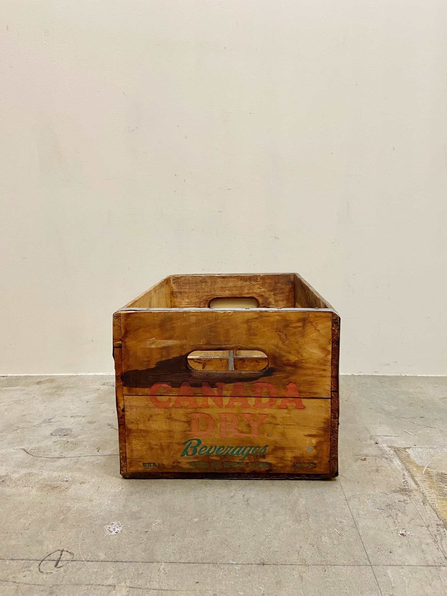 CANADA DRY_WoodBox【5197】 DFRAME