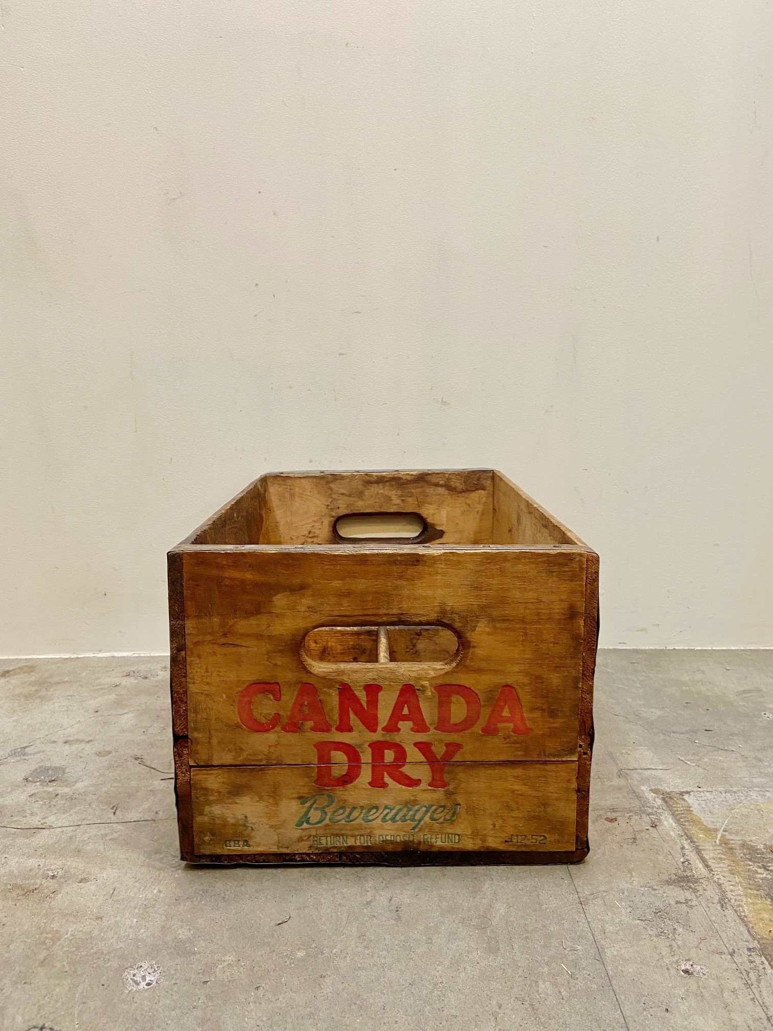 CANADA DRY_WoodBox【5197】 DFRAME
