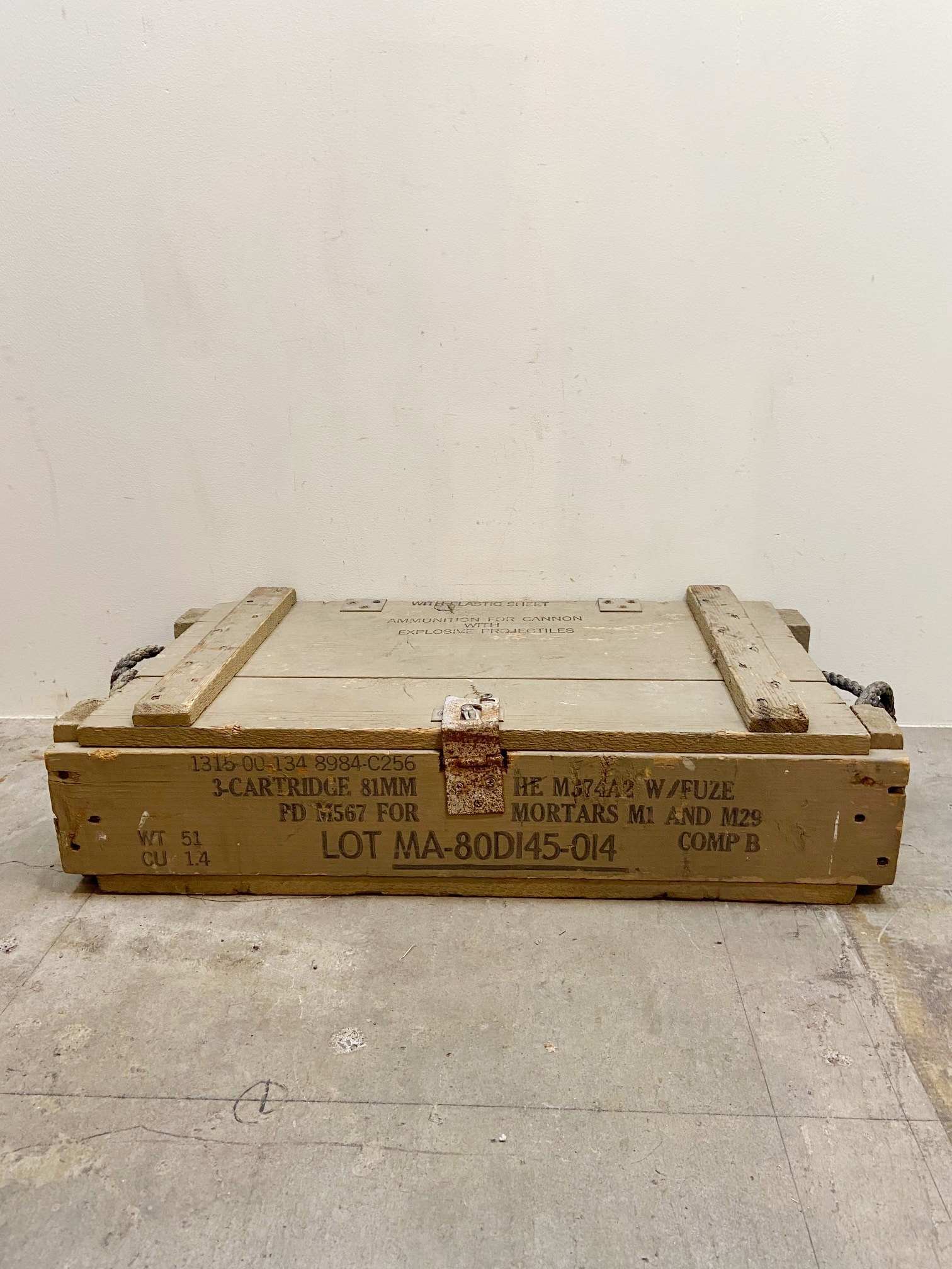 Vintage Military Box【7640】 DFRAME