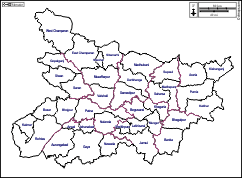 Bihar Map District Wise Pdf Bihar: Free Maps, Free Blank Maps, Free Outline Maps, Free Base Maps