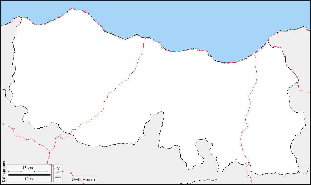 Trabzon Carte Trabzon carte géographique gratuite, carte géographique muette gratuite
