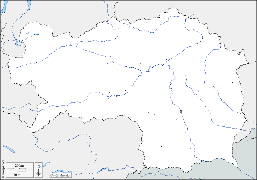 Styrie Autriche Carte : Styrie Carte Geographique Gratuite Carte Geographique Muette Gratuite Carte Vierge Gratuite Fond De Carte Gratuit Formats Graphiques Courants Frontieres Hydrographie Principales Villes