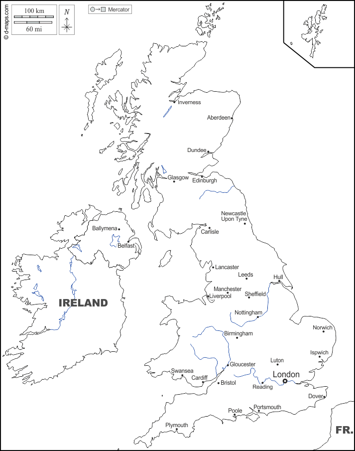 Carte Royaume Uni Sans Nom aider Extrêmement important Remorquage carte d angleterre vierge à