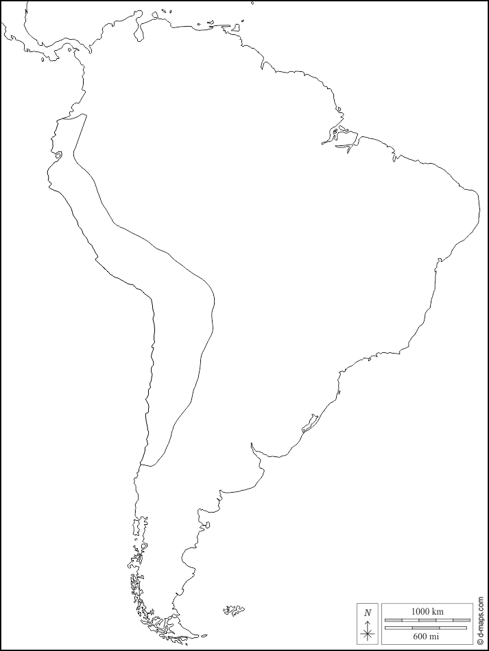 Ancient Inca South America Map Printable Inca Empire free map, free blank map, free outline map, free base map