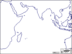 Indian Ocean: d-maps.com: free maps, free blank maps, free outline maps