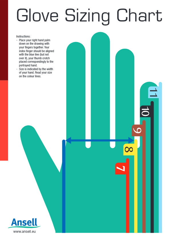 Glove Sizing Chart