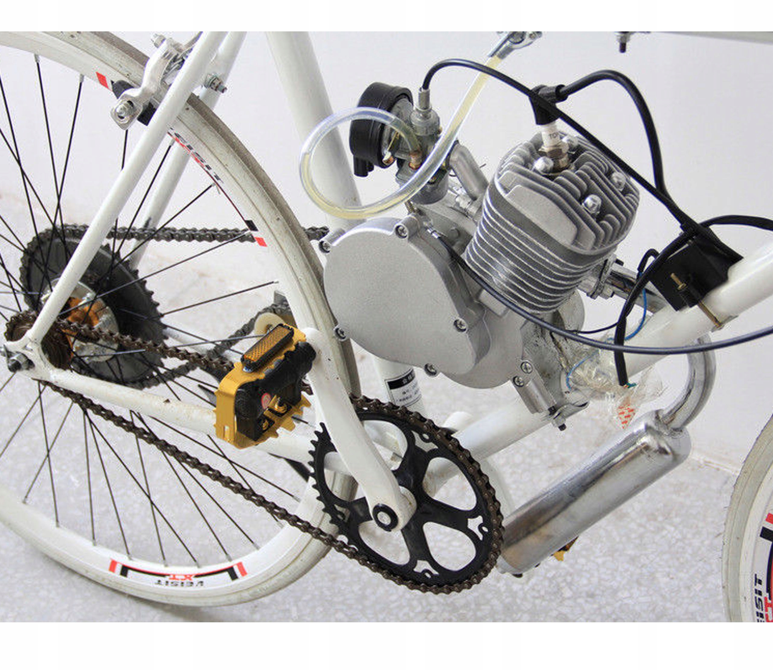 ++Silnik do roweru 50 cc na rower zestaw spalinowy 7656398172 Allegro.pl