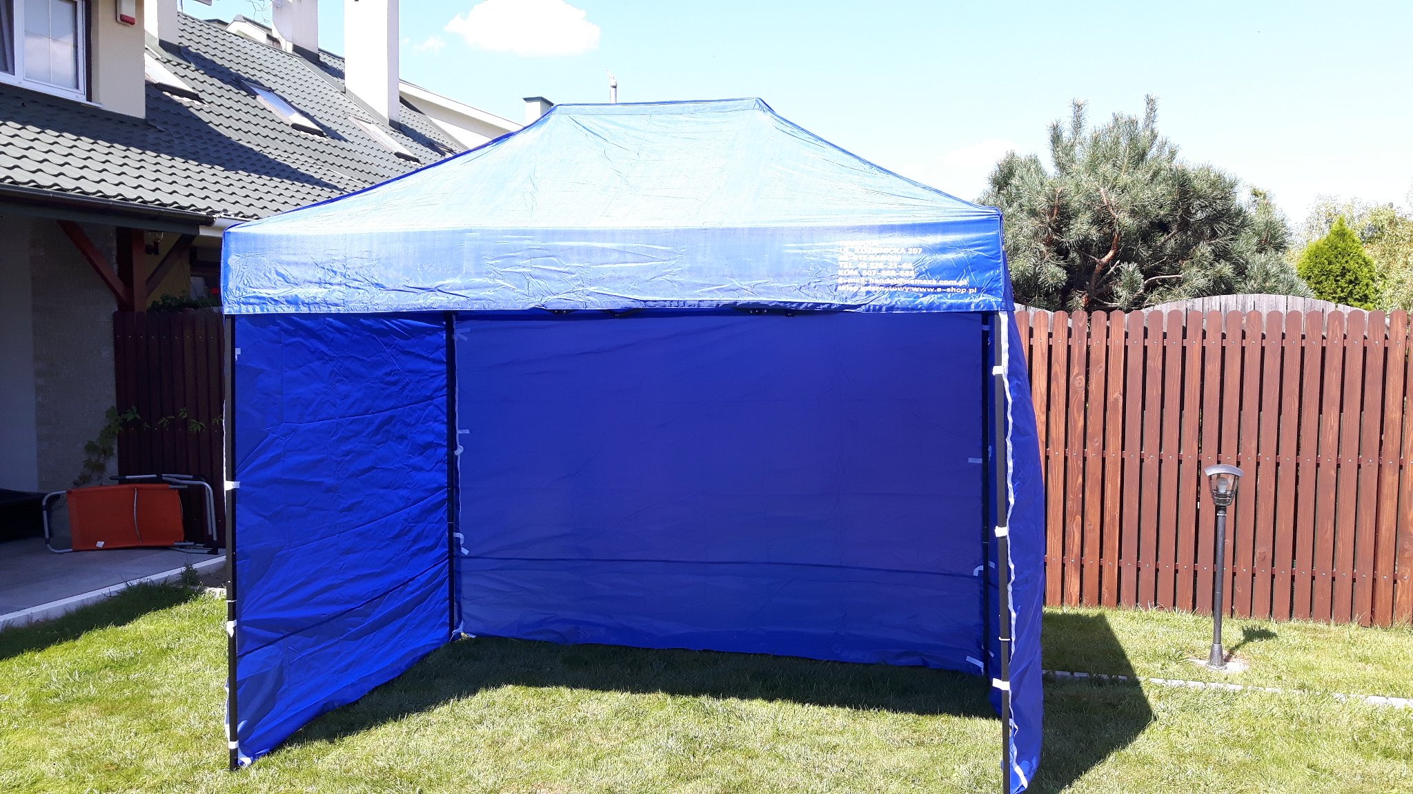 Partytält 2X3 NAMIOT handlowy TYTAN 2X3 pawilon ogrodowy 7169633626 oficjalne