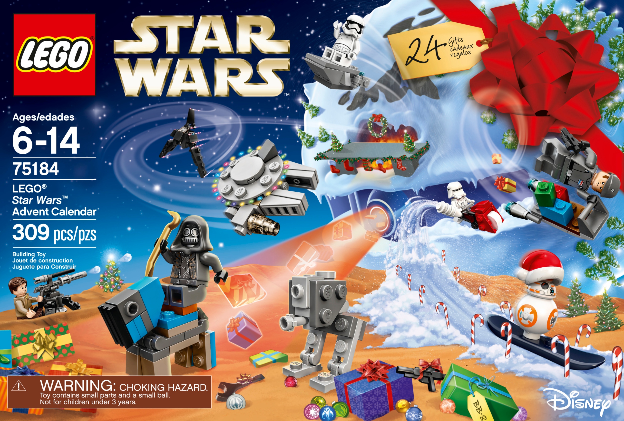 LEGO 75184 Kalendarz adwentowy STAR WARS 7450265915 oficjalne