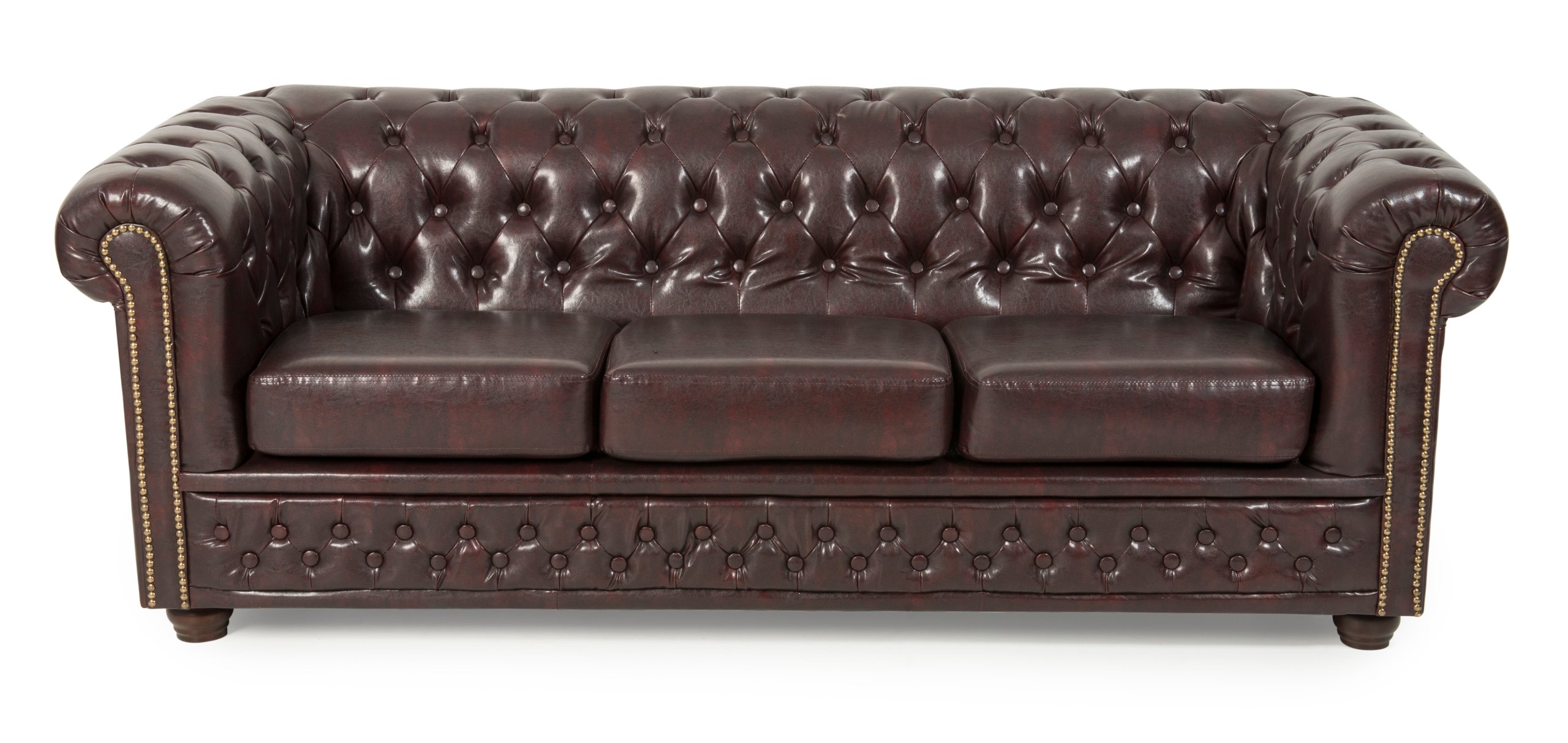 Sofa Pikowana Chesterfield York 3 z Funkcją Spania 7056306522